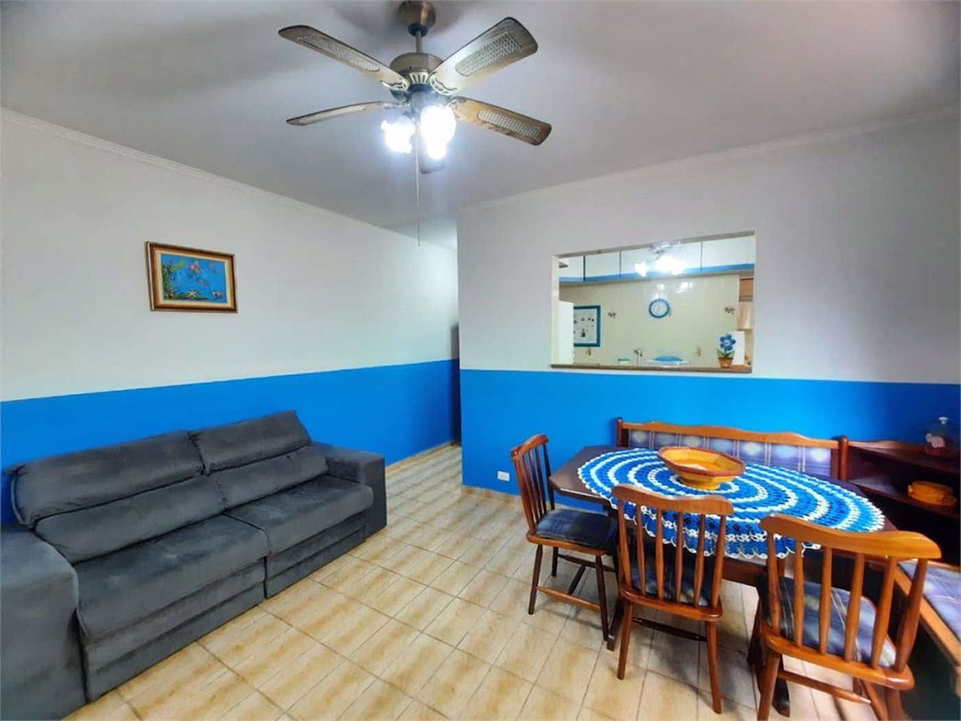Apartamento com 2 dormitórios à venda na Enseada – 500 metros da praia