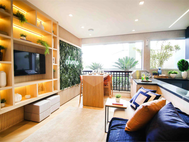Apartamento à venda com 2 quartos, sendo 1 suíte,  em Vila Andrade, São Paulo, SP
