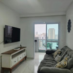 Apartamento com 2 dormitórios para alugar, 76 m² por R$ 7.000,00/mês - Gonzaga - Santos/SP