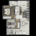 Apartamento à venda com 2 quartos, sendo 1 suíte, em Vila Gabriel, Sorocaba, SP