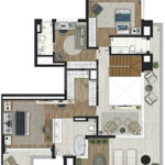 Apartamento à venda com 4 suítes em Moema, São Paulo, SP