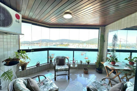 Apartamento com 3 dormitórios à venda, 202 m² por R$ 2.400.000,00 - Ponta da Praia - Santos/SP