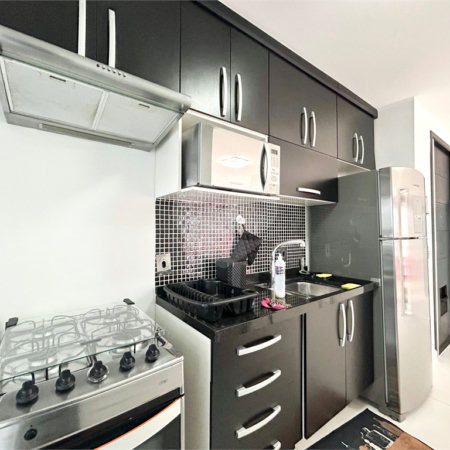 Apartamento à venda ou para alugar com 2 quartos, sendo 1 suíte, em Cidade Monções, São Paulo, SP
