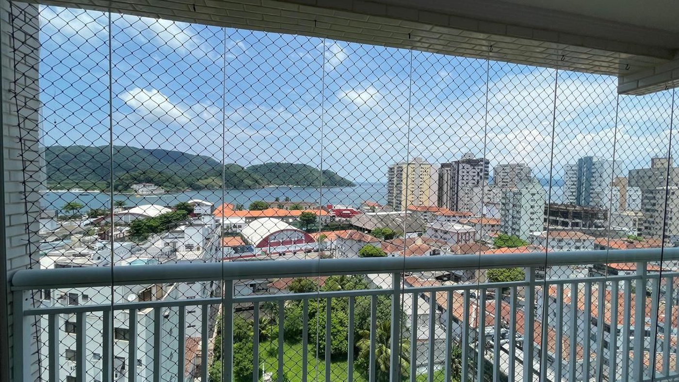 Apartamento com 4 dormitórios à venda, 240 m² por R$ 2.000.000,00 - Ponta da Praia - Santos/SP