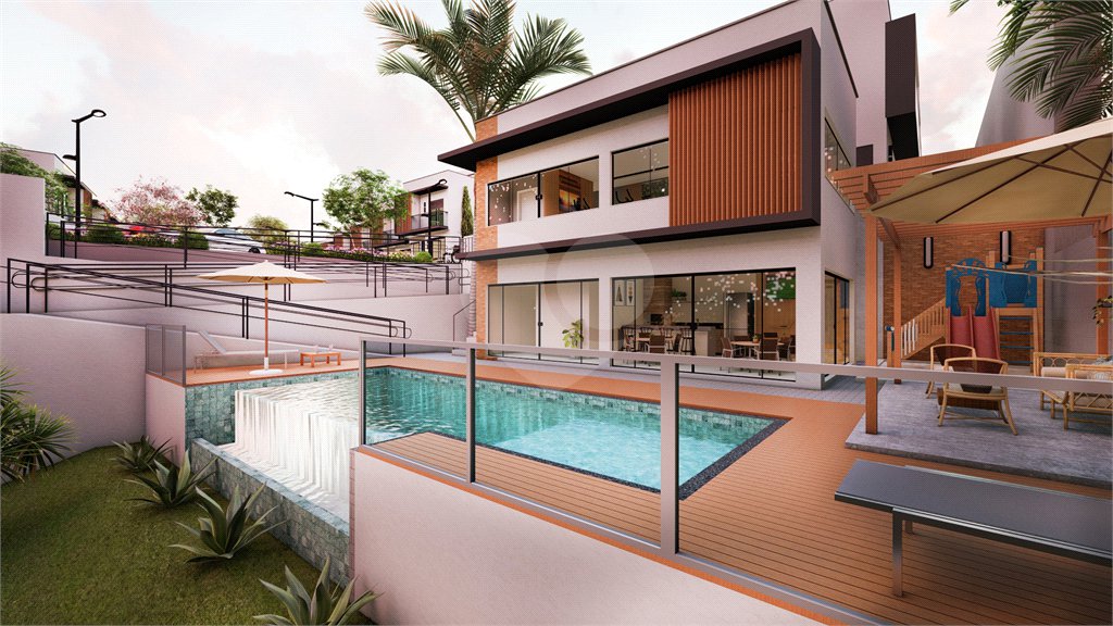Casa à venda com 3 suítes no condomínio Mont Blanc Village, Vinhedo - SP