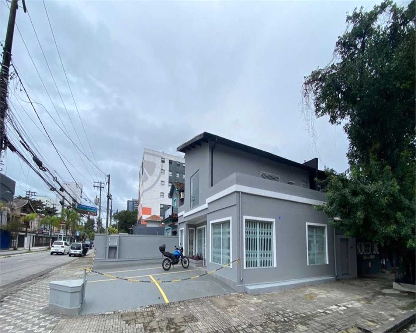 Casa Comercial para locação, Vila Mathias, Santos - CA0415.