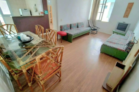 Apartamento com 1 dormitório à venda, 55 m² por R$ 420.000,00 - Pompéia - Santos/SP