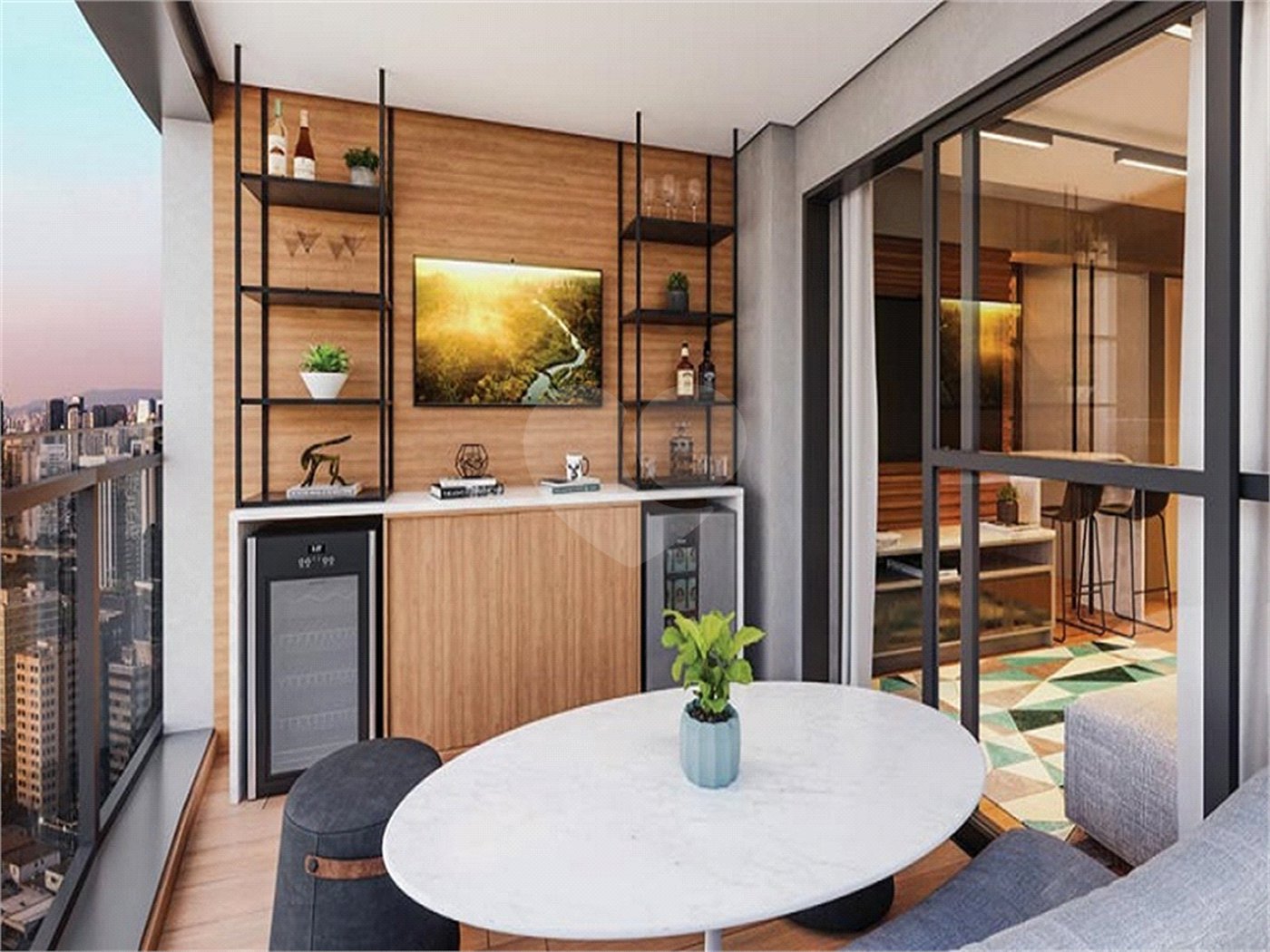 Apartamento à venda com 1 suíte em Santo Amaro, São Paulo, SP