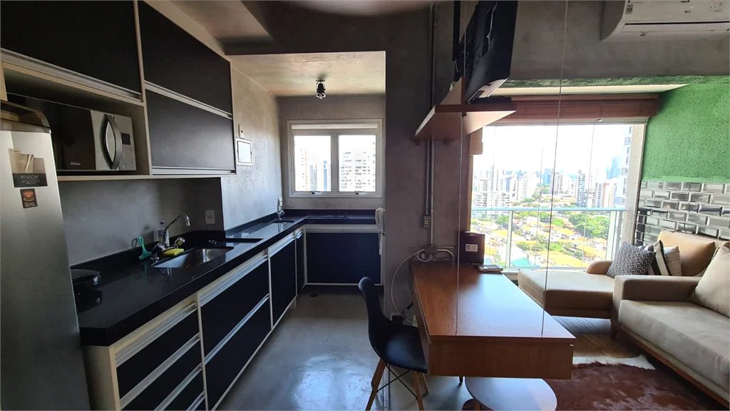 Apartamento à venda com 1 quarto em Cidade Monções, São Paulo, SP