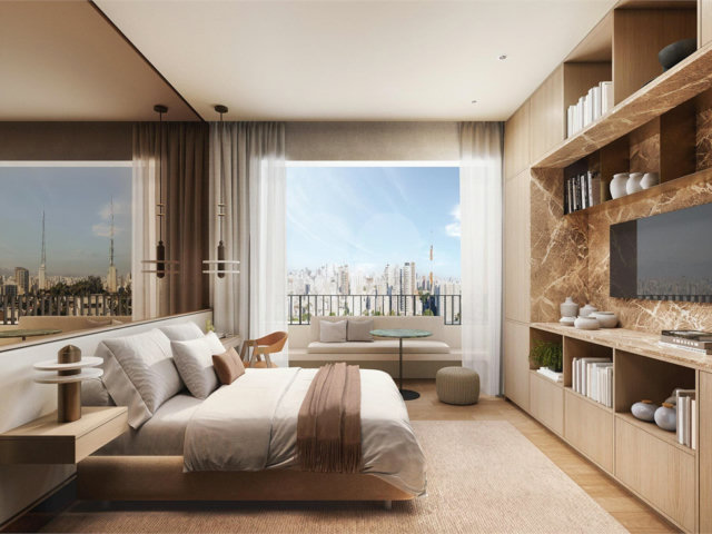 Apartamento à venda com 1 quarto em Sumaré, São Paulo, SP