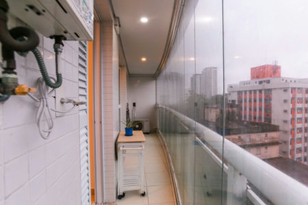 Apartamento com 1 dormitório à venda, 55 m² por R$ 735.000,00 - José Menino - Santos/SP