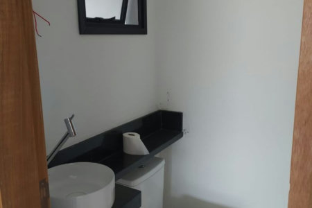 Casa com 3 dormitórios à venda, 89 m² por R$ 850.000,00 - Estuário - Santos/SP