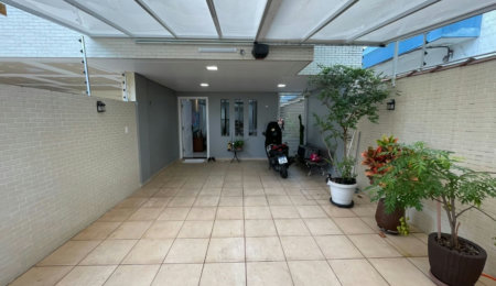 Casa com 3 dormitórios à venda, 157 m² por R$ 1.350.000,00 - Embaré - Santos/SP