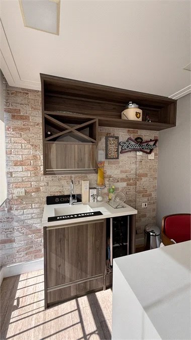 Apartamento totalmente mobiliado, com 02 suítes, 2 vagas de garagem 112m² a venda Vila Mascote.