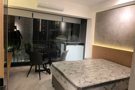 Studio à venda com 1 suíte em Pinheiros, São Paulo, SP