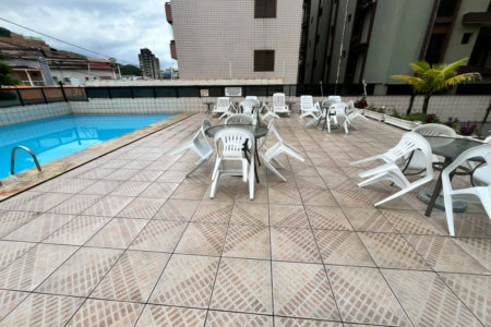 Apartamento com 1 dormitório à venda, 45 m² por R$ 290.000,00 - Jardim Três Marias - Guarujá/SP