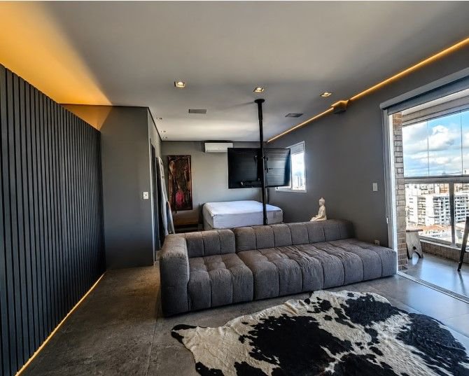 Apartamento com 1 dormitório à venda, 40 m² por R$ 660.000,00 - Campo Grande - Santos/SP