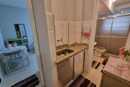 Apartamento à venda, 36 m² por R$ 350.000,00 - Boqueirão - Santos/SP