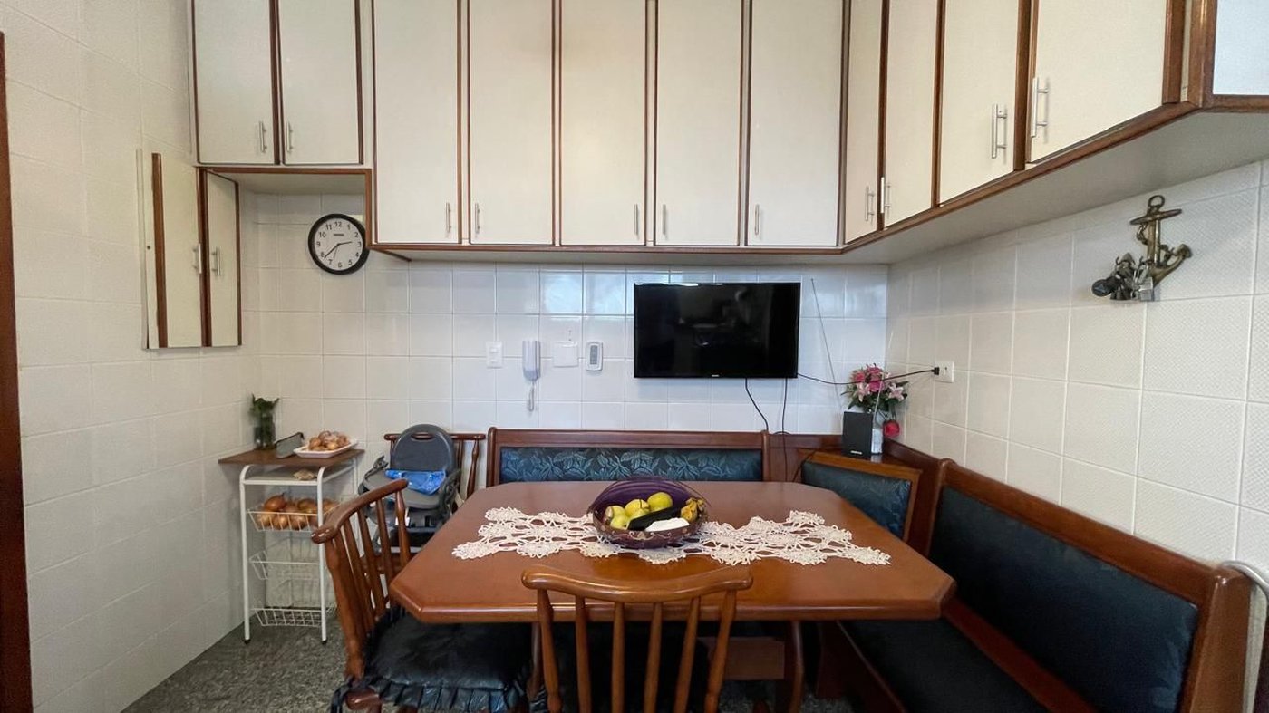 Apartamento com 4 dormitórios à venda, 180 m² por R$ 1.585.000,00 - Embaré - Santos/SP