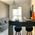 Apartamento mobiliado - 300 metros da estação Liberdade