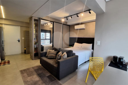 Apartamento para alugar com 1 quarto em Pinheiros, São Paulo, SP