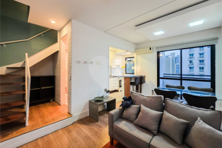 Apartamento para alugar com 1 suíte em Pinheiros, São Paulo, SP