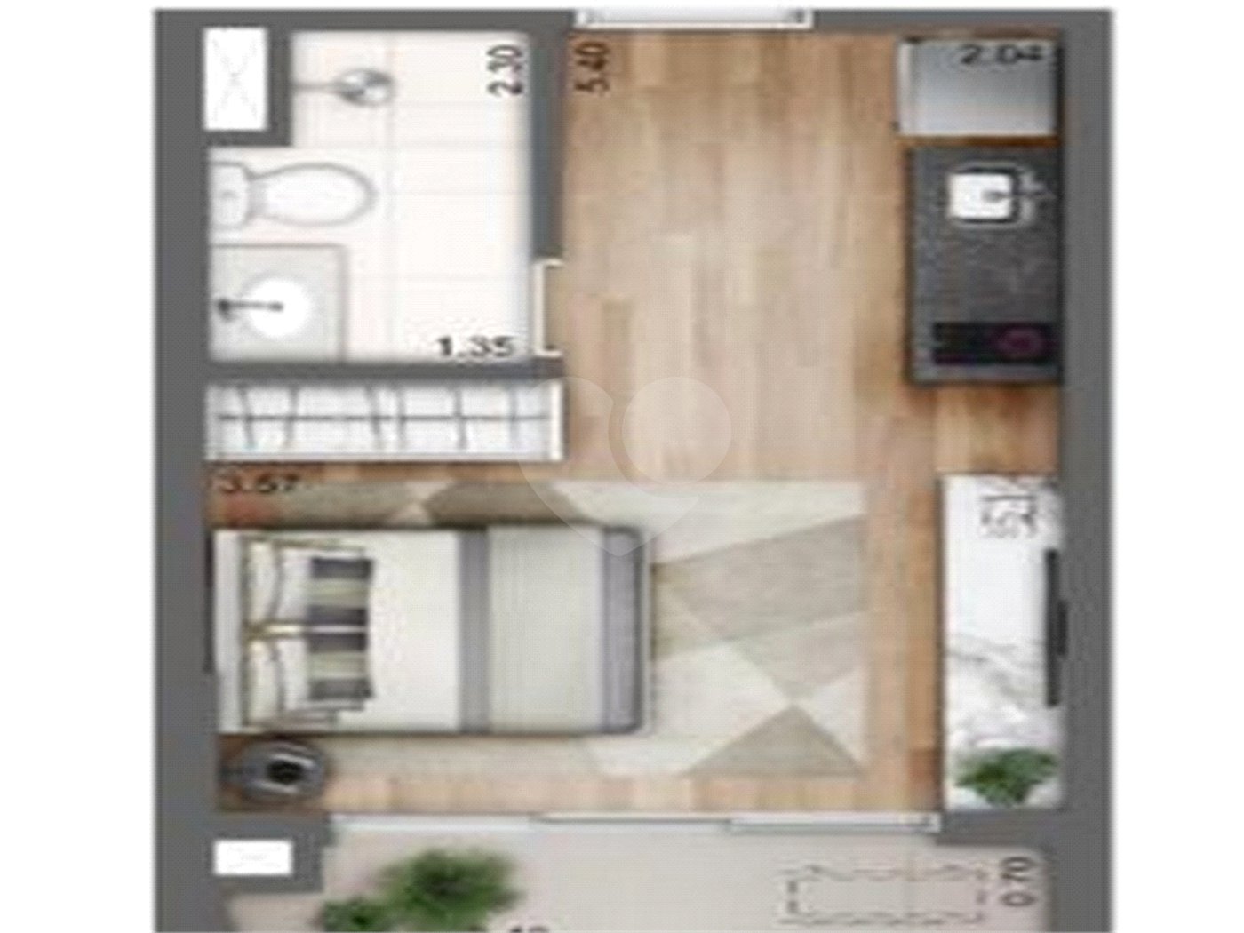 Loja à venda com 1 quarto em Vila Pompéia, São Paulo, SP