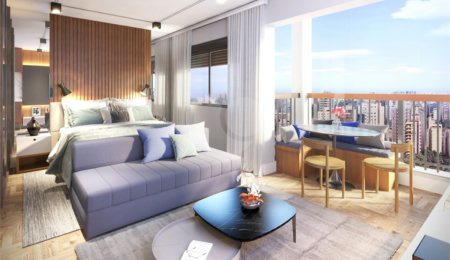Apartamento à venda com 1 suíte em Brooklin, São Paulo, SP