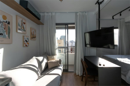 Apartamento para alugar com 1 suíte em Vila Nova Conceição, São Paulo, SP