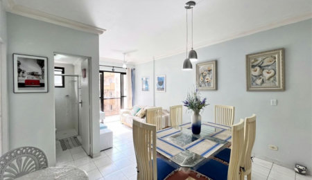 Apartamento com 1 dormitório à venda, 52 m² por R$ 265.000,00 - Jardim Três Marias - Guarujá/SP