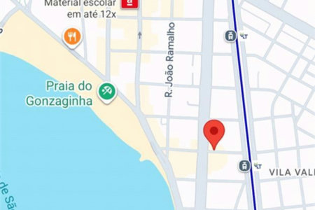 Apartamento com 1 dormitório à venda, 53 m² por R$ 399.000,00 - Centro - São Vicente/SP