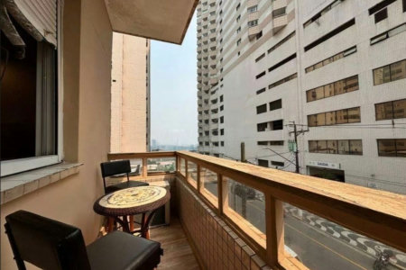 Apartamento com 2 dormitórios à venda, 85 m² por R$ 680.000,00 - Boqueirão - Santos/SP