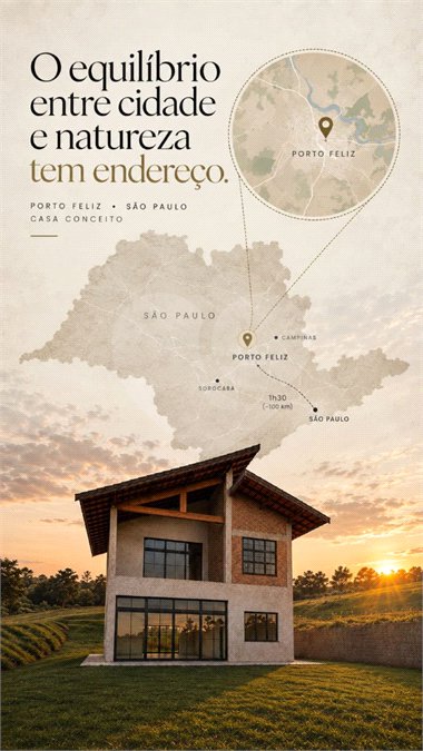 Casa à venda com 3 suítes no condomínio Village Porto Feliz, Porto Feliz - SP