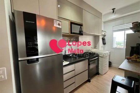 Apartamento à venda com 2 quartos, sendo 1 suíte, em Areão, Taubaté, SP