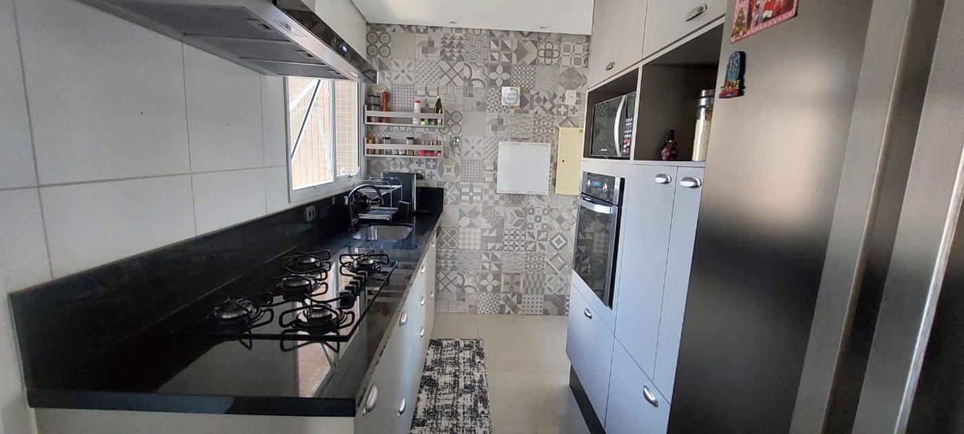 Apartamento com 3 dormitórios à venda, 100 m² por R$ 1.450.000,00 - José Menino - Santos/SP