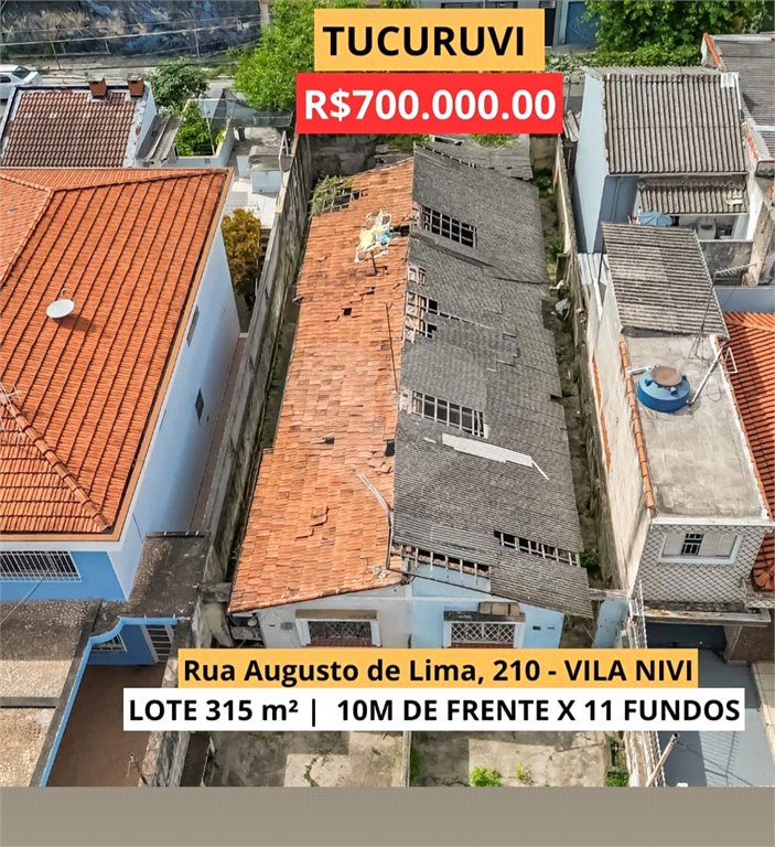 Terreno à venda em Vila Nivi, São Paulo, SP