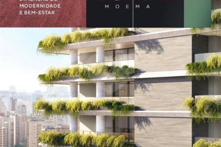 Cobertura à venda com 4 suítes em Moema, São Paulo, SP
