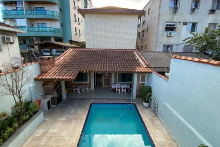 Casa com 4 dormitórios à venda, 380 m² por R$ 2.400.000,00 - Embaré - Santos/SP