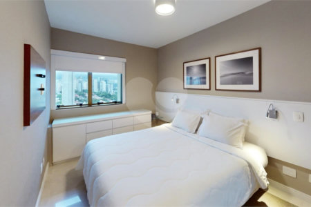 Apartamento à venda ou para alugar com 2 quartos, sendo 1 suíte, em Brooklin Paulista, São Paulo, SP