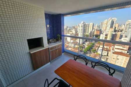 Apartamento Residencial à venda, Pompéia, Santos - AP1907.