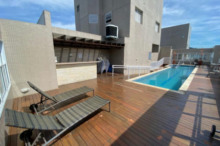 Apartamento Alto Padrão, 103 m² e 3 dormitórios à venda no José Menino - Santos/SP
