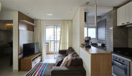Apartamento à venda com 2 quartos, sendo 1 suíte,  em Vila Andrade, São Paulo, SP