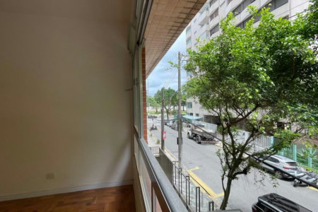 Apartamento com 2 dormitórios à venda, 100 m² por R$ 830.000,00 - Boqueirão - Santos/SP