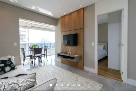 Apartamento à venda com 1 suíte em Vila Gertrudes, São Paulo, SP