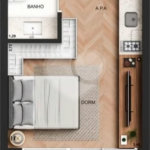 Apartamento à venda com 1 quarto em Perdizes, São Paulo, SP