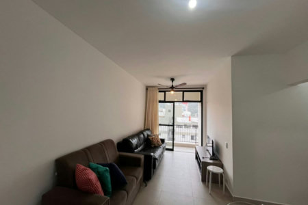 Apartamento com 2 dormitórios à venda, 65 m² por R$ 360.000,00 - Vila Júlia - Guarujá/SP