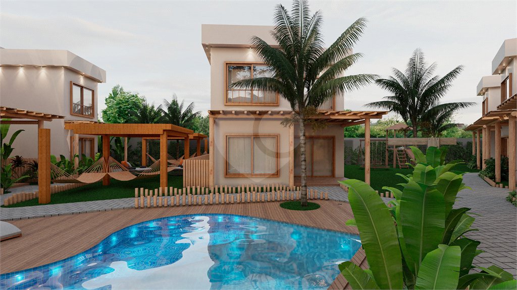 Casa à venda com 1 quarto, sendo 2 suítes, no condomínio Residencial Portal Canoê, Porto Seguro - BA