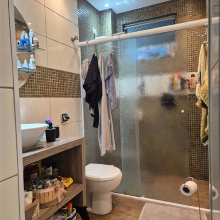 Apartamento com 2 dormitórios à venda, 76 m² por R$ 385.000,00 - Vila Matias - Santos/SP