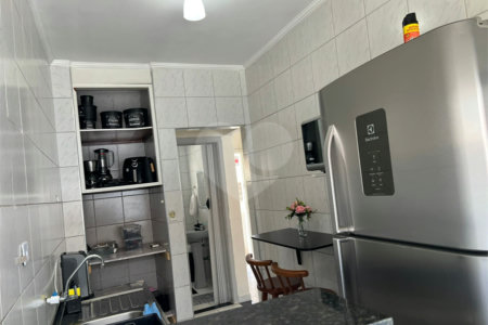 Apartamento à venda com 1 quarto em Guilhermina, Praia Grande, SP