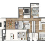 Apartamento à venda com 4 suítes em Perdizes, São Paulo, SP